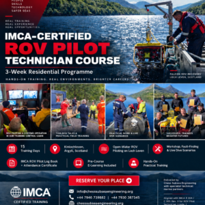 IMCA-Certified ROV Pilot Technician Course